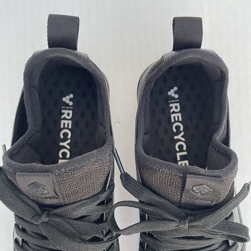 Vivobarefoot Womens Kasana Knit & Leather Black Minimalist Barefoot Shoes 8 EU39 - Picture 8 of 13